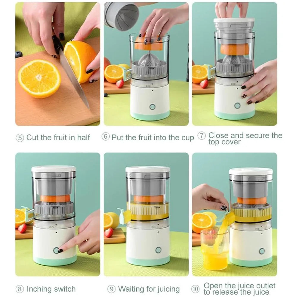 Portable USB Rechargeable Electric Juicer