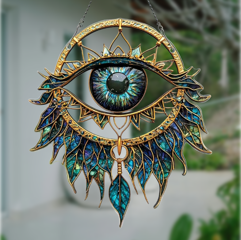 1pcs 2D dreamy eye wall decoration