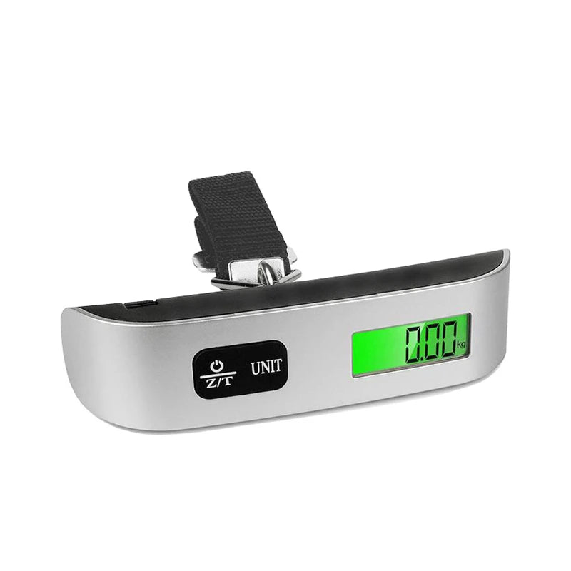 Portable Scale Digital LCD Display 110lb/50kg Electronic Luggage Weight Balance Tool