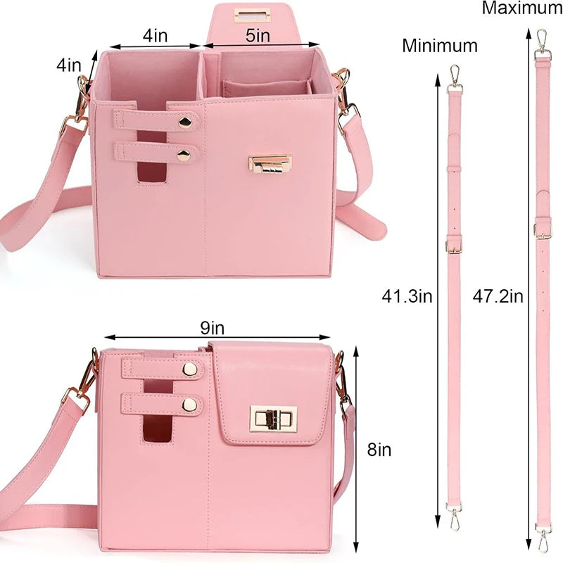 Portable Water Bottle Crossbody Bag Multifunctional