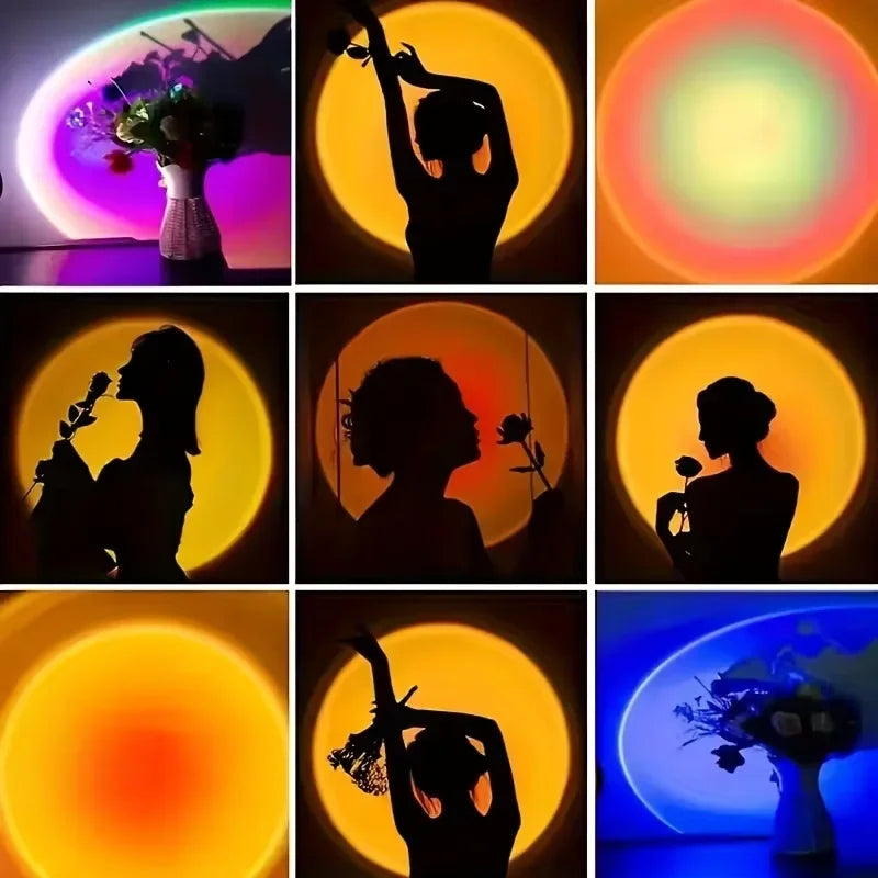 Sunset Light Projection Light With Remote Control 16-Color