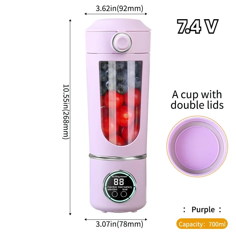 New Portable Juice Maker Blender for Shakes Smoothies 700ML