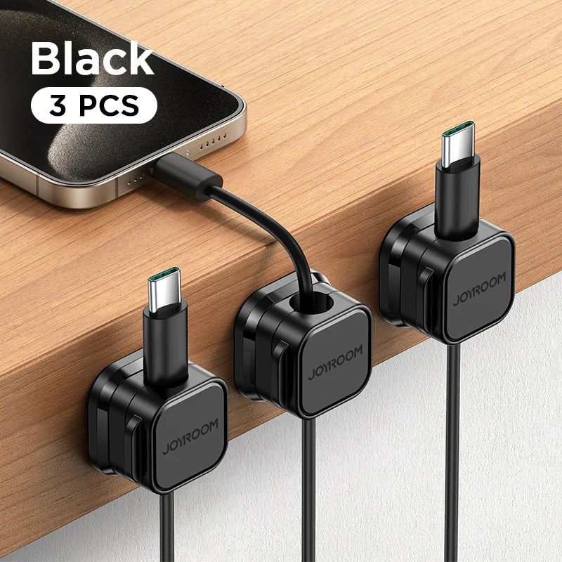 Magnetic Cable Clips Cable Smooth Adjustable Cord Holder