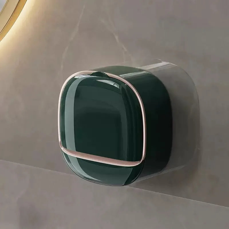 Waterproof Soap Box for Shower Or Sink Hanging Soap Holder with Drainage