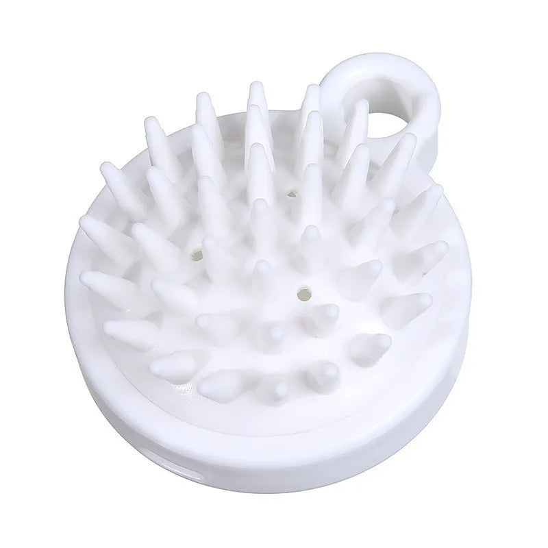 Silicone Shampoo Brush Head Scalp Massager