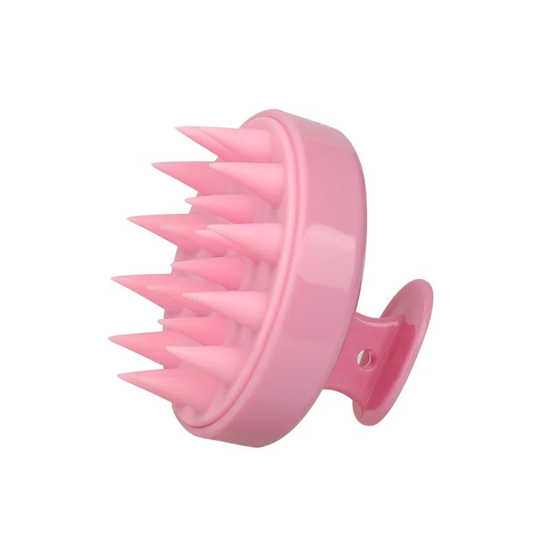 Silicone Shampoo Brush Head Scalp Massager