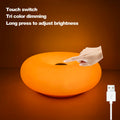 Bauhaus table lamp USB plug bedroom bedside lamp (Not glass）