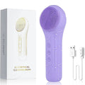 Waterproof Facial Cleansing Brush Rechargeable Scrubber Exfoliating
