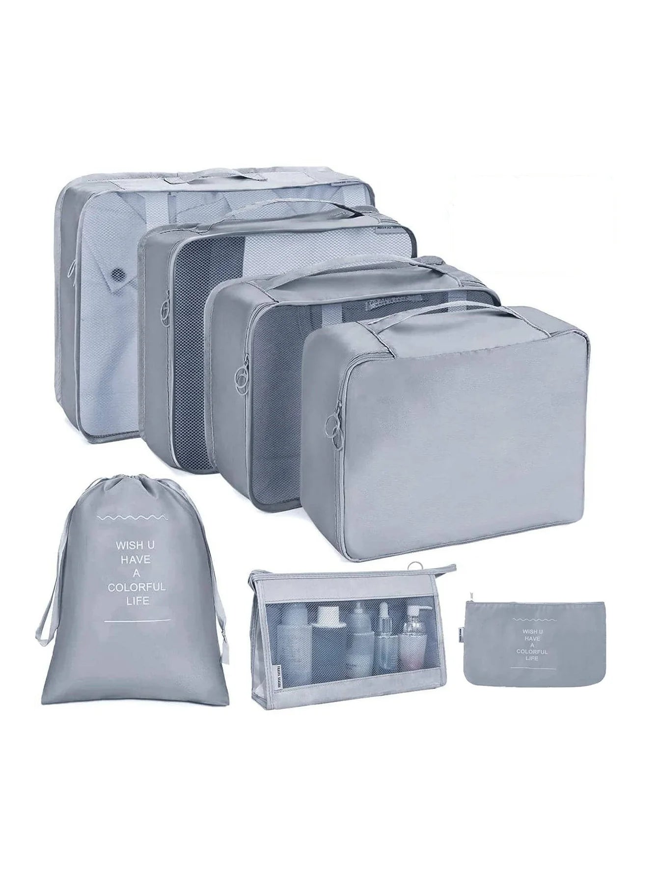 7/8/9/10 Pcs Set Travel Organizer Storage Bags