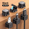 Magnetic Cable Clips Cable Smooth Adjustable Cord Holder