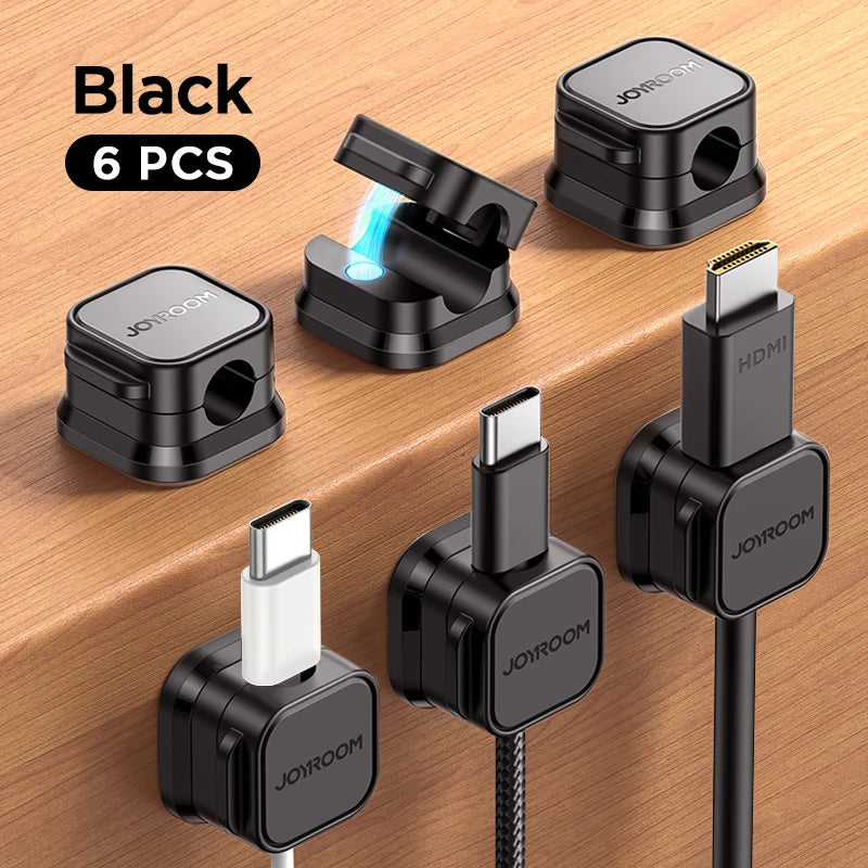 Magnetic Cable Clips Cable Smooth Adjustable Cord Holder