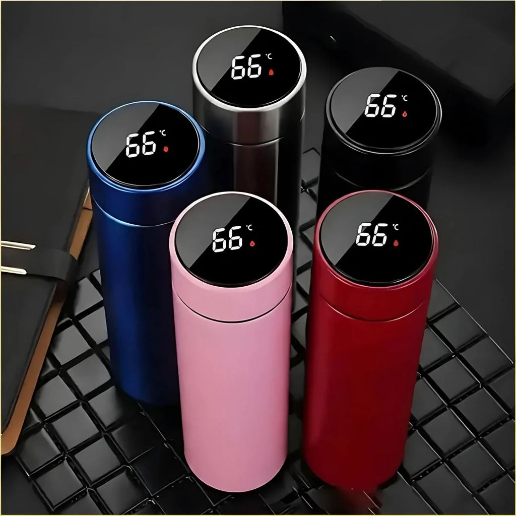 500ML Temperature Display Thermos Cup Stainless Stee