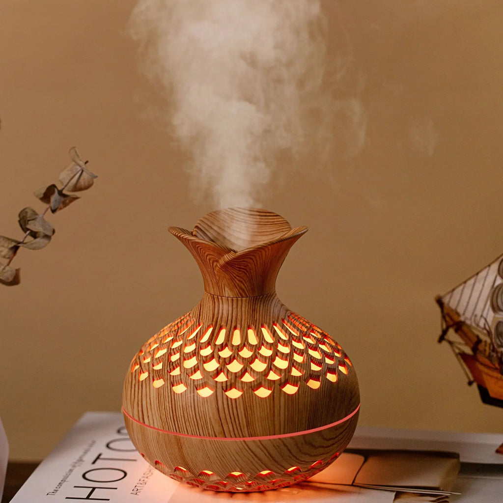 300ml USB Mini Air Humidifier With Colorful Night Lights