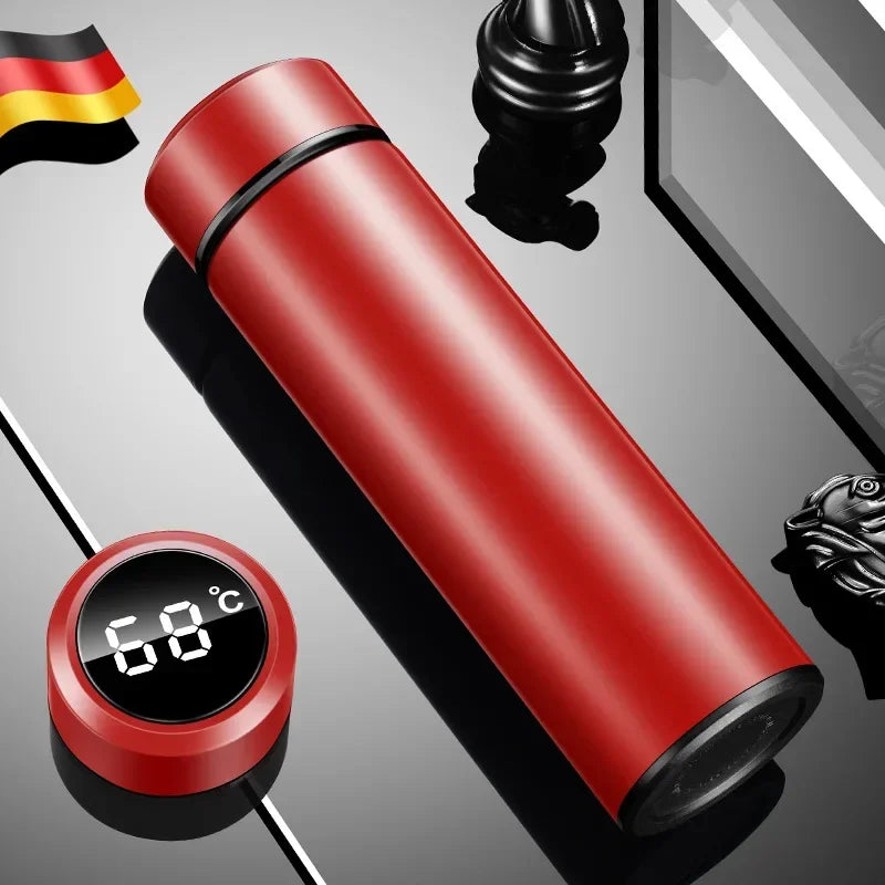 500ML Temperature Display Thermos Cup Stainless Stee