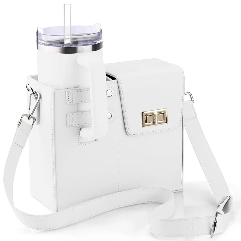 Portable Water Bottle Crossbody Bag Multifunctional
