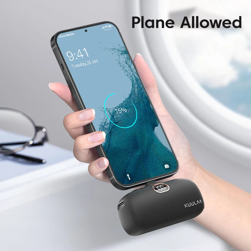 Mini Power Bank 5000mAh Fast Charging Portable Charger