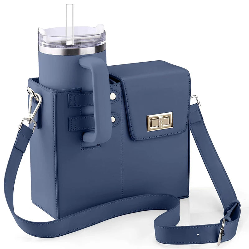 Portable Water Bottle Crossbody Bag Multifunctional