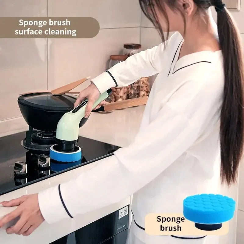 Wireless Electric Cleaning Brush For Home