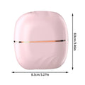Portable Mini Straightener Rechargeable Brush USB Charging