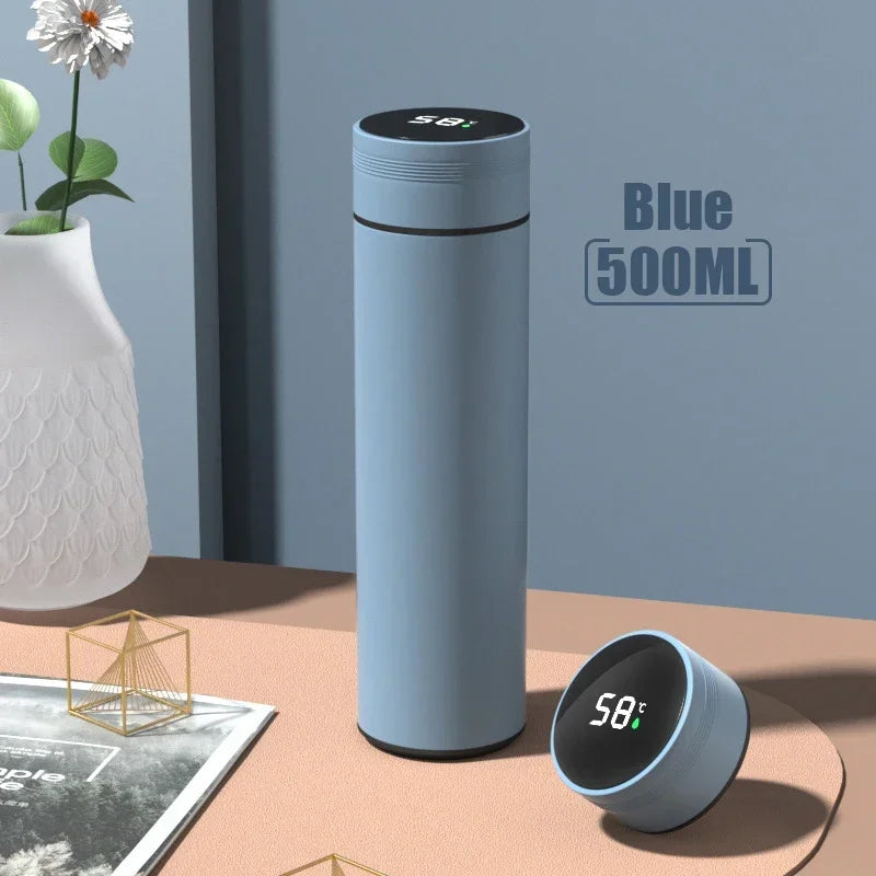 500ML Temperature Display Thermos Cup Stainless Stee