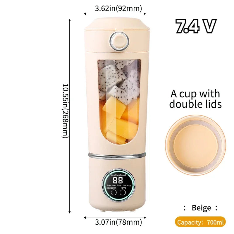 New Portable Juice Maker Blender for Shakes Smoothies 700ML