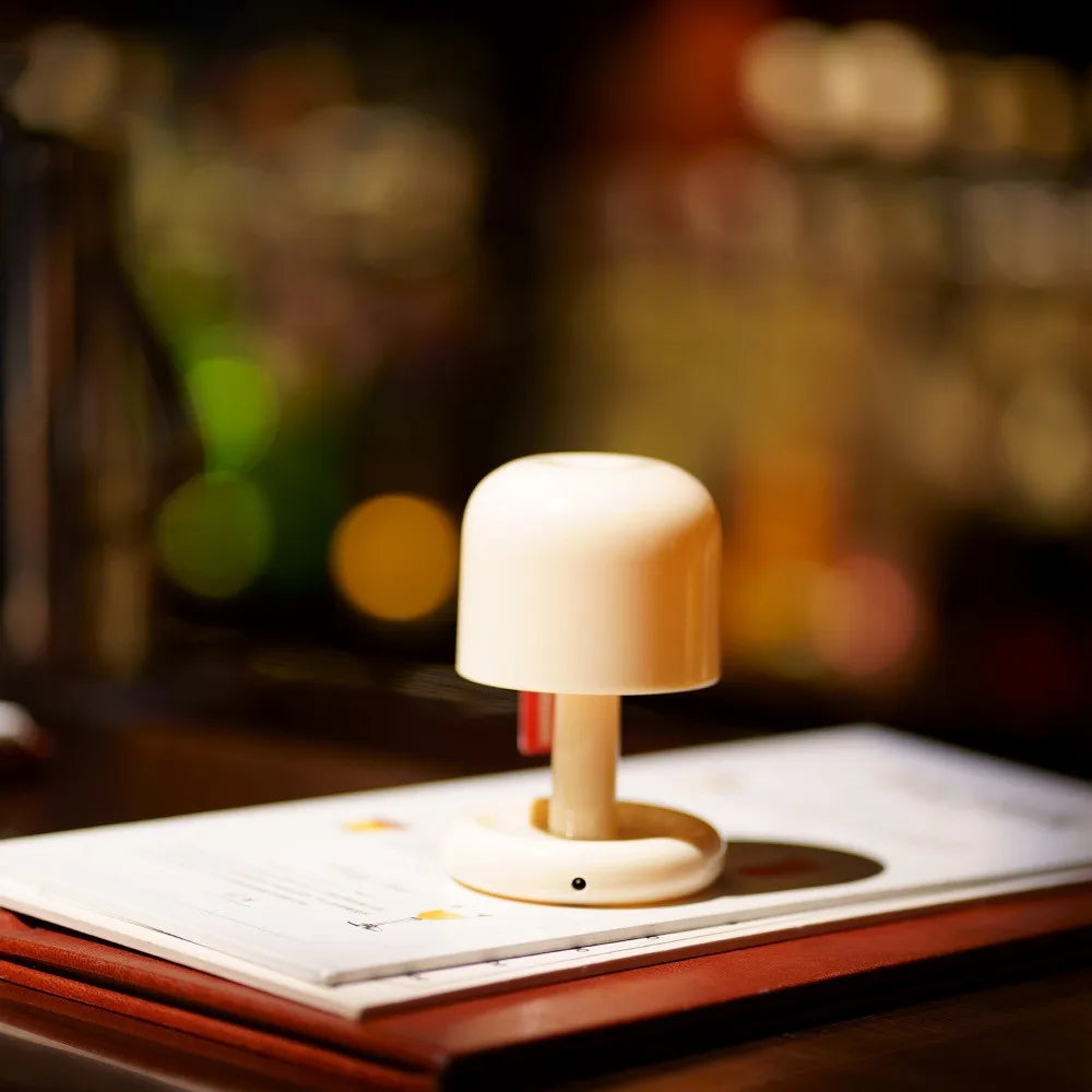 Sunset Night Lamp Mini USB Rechargeable Mushroom Style Led Night Light