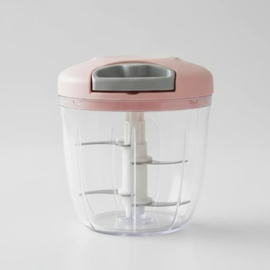 500/900ML Manual Meat Mincer Garlic, Vegetable, & Onion Cutter