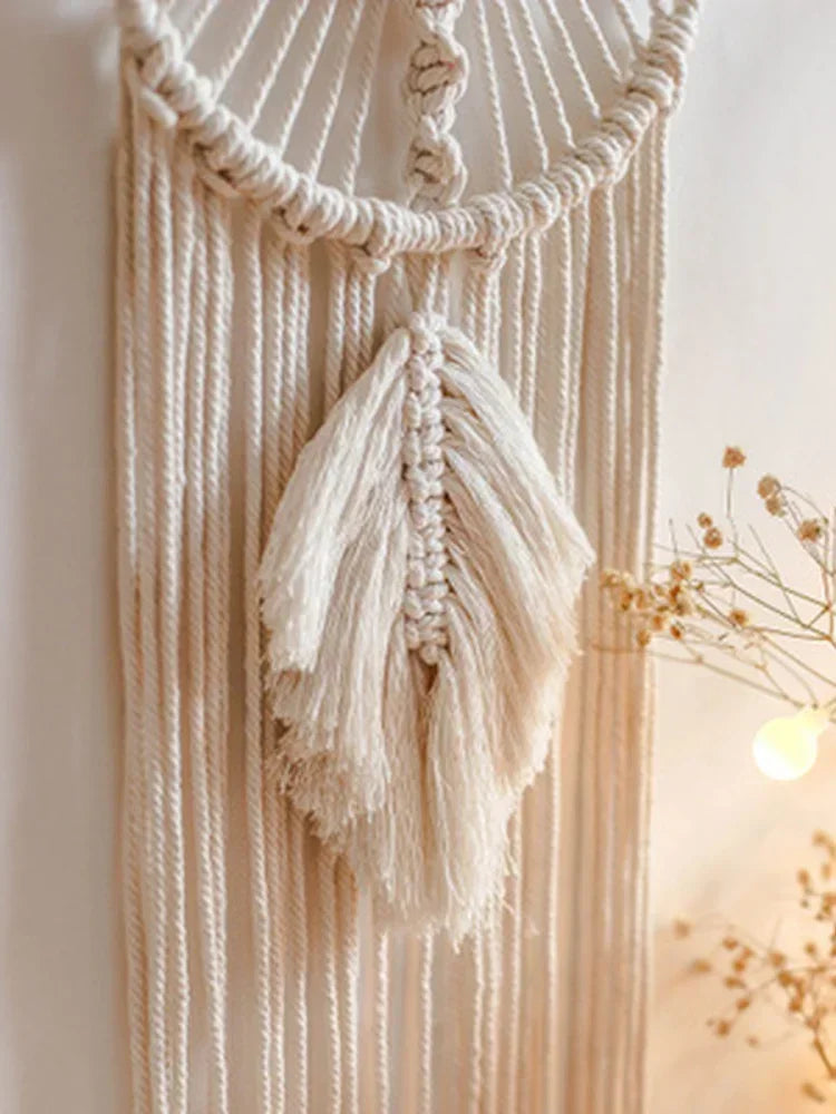 Macrame Dream Catcher, Wall Tapestry Decoration