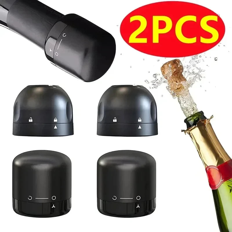 Wine Stopper & Lid 1/2 Piece Reusable Sealing Cork
