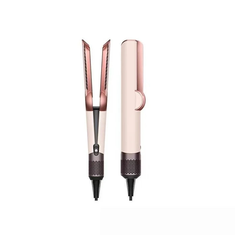 2-in-1 Hair Dryer and Flat Iron Dual Heat Hair Styler for Quick Drying and Straightening