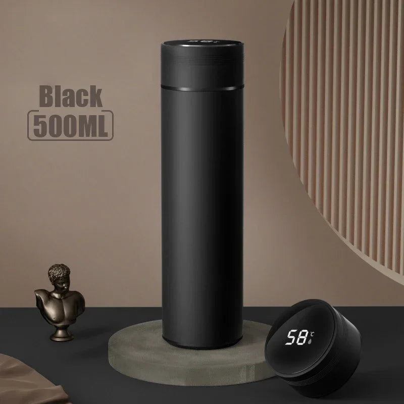 500ML Temperature Display Thermos Cup Stainless Stee