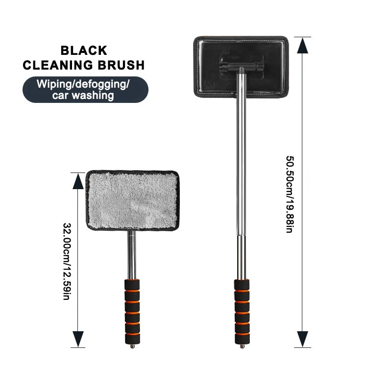 Car Front Windshield Defogging Brush Long handle