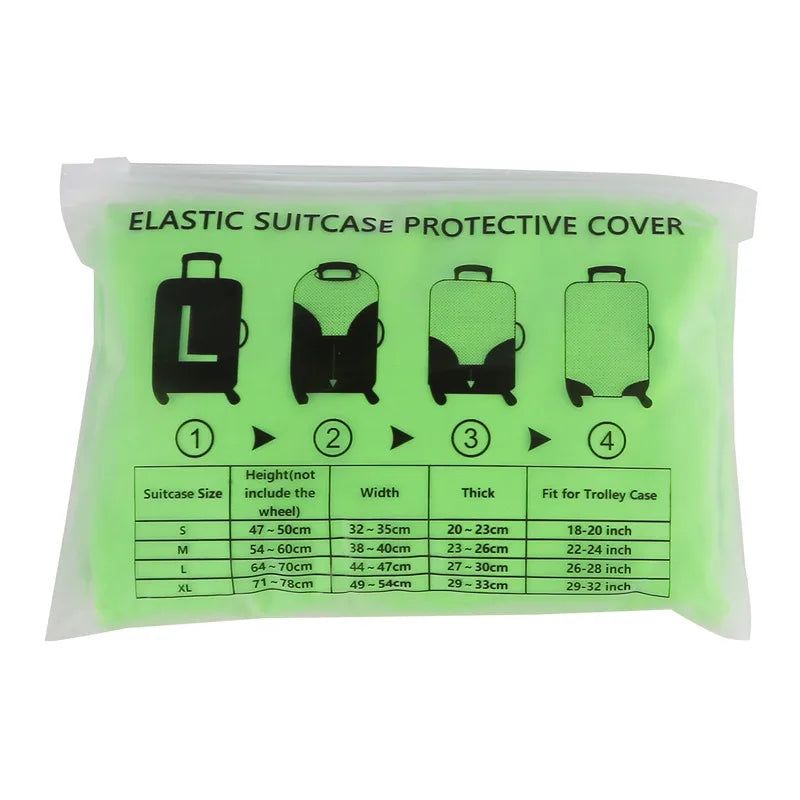 Travel Luggage Cover Suitable for 18 to 30 inch Suitcase