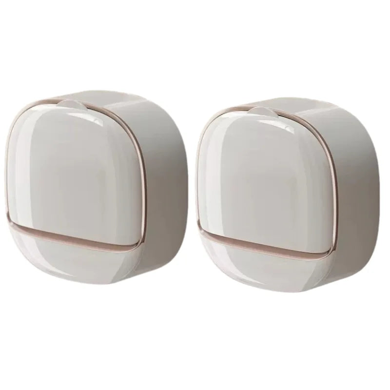 Waterproof Soap Box for Shower Or Sink Hanging Soap Holder with Drainage