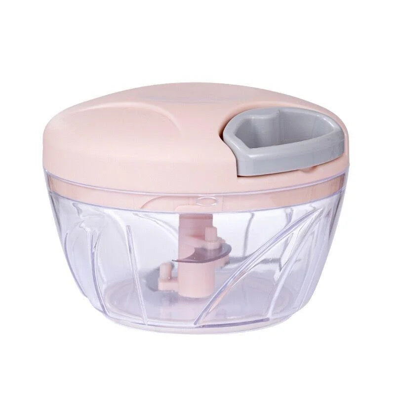 500/900ML Manual Meat Mincer Garlic, Vegetable, & Onion Cutter