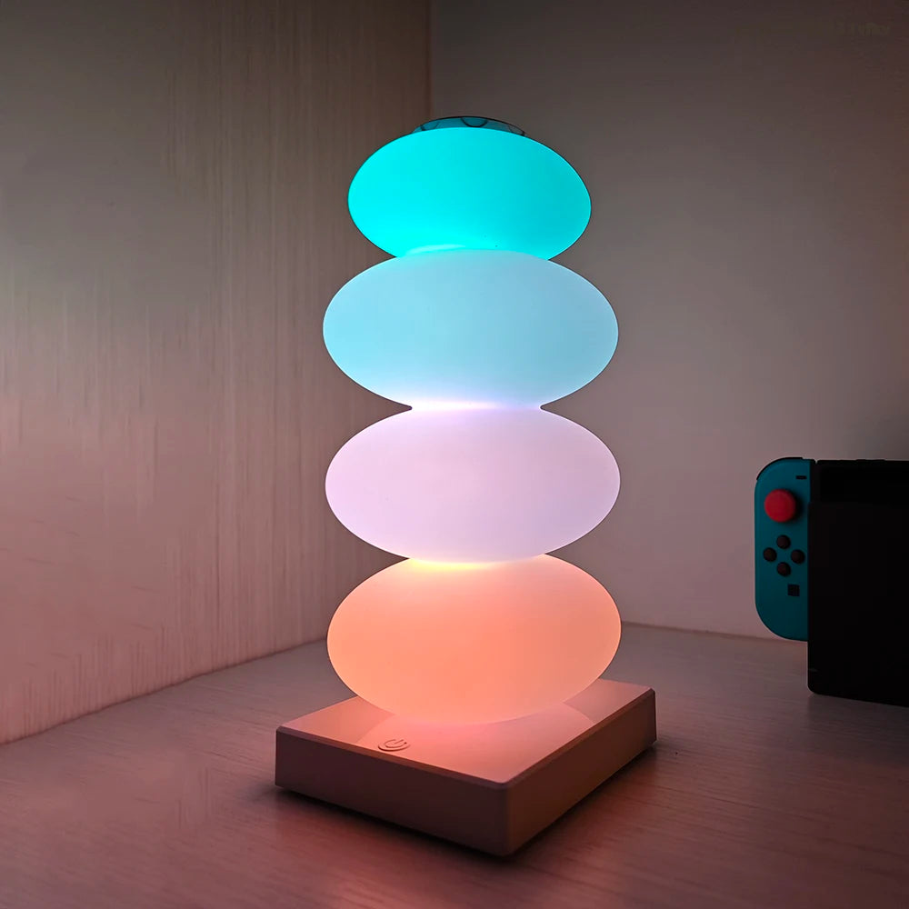Mood light bedroom table lamp DIY 16 color changing table lamp