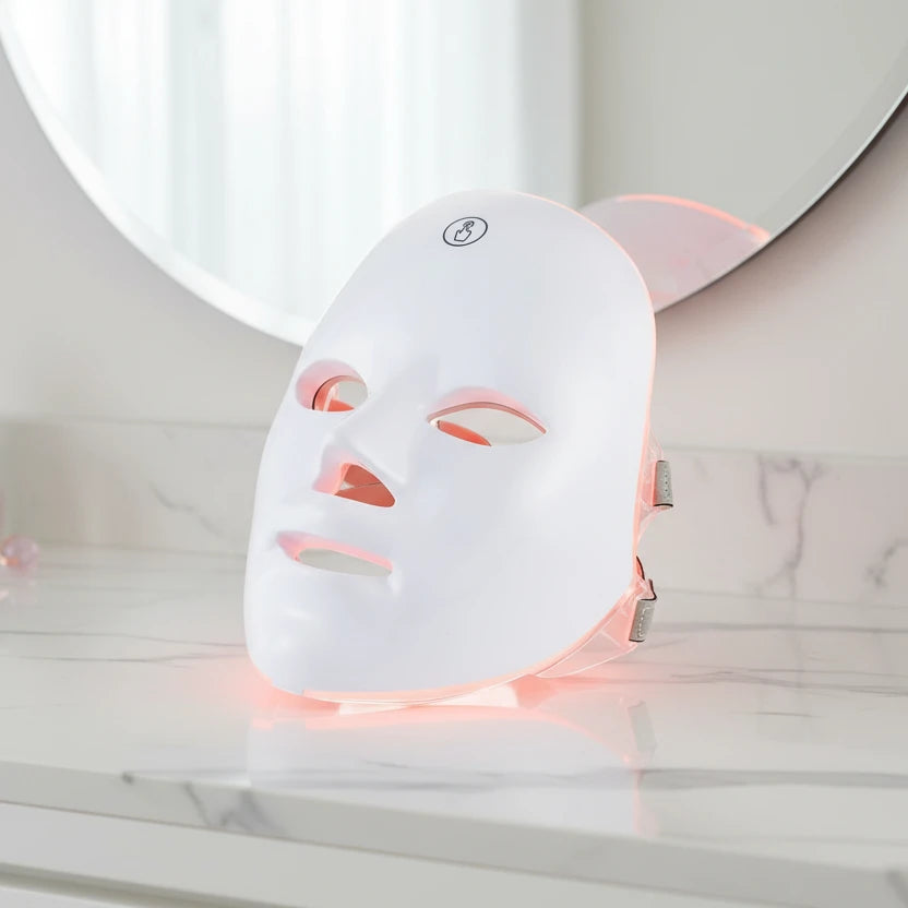 Wireless 7 Colors LED Face Tightening Rejuvenation Facial Mask