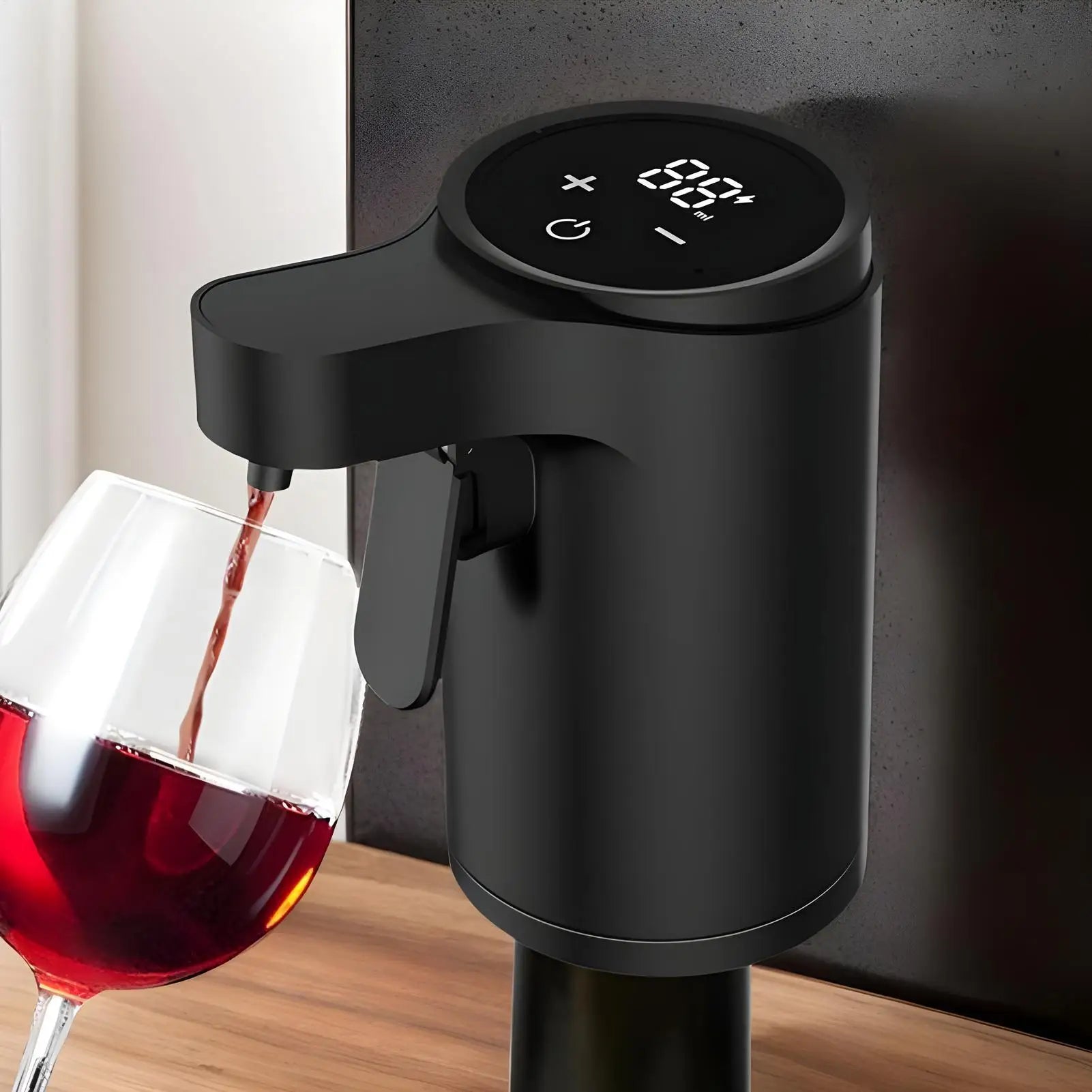 Automatic Smart Sensor Wine Dispenser Wine Pump 4 Modes Touch Screen