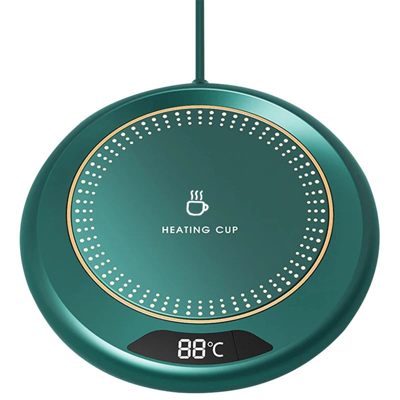 1PC Thermostatic Heating Coaster USB 3-speed