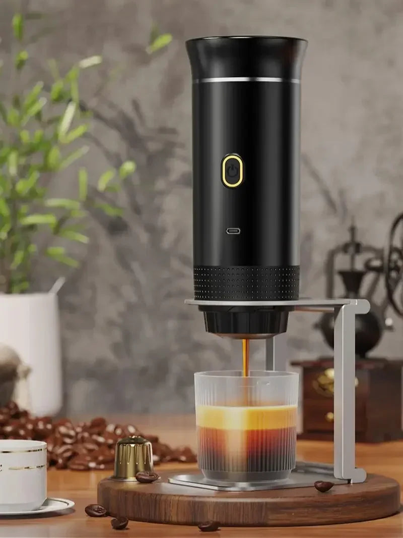 Wireless Electric Portable Espresso Coffee Machine for Car & Camping