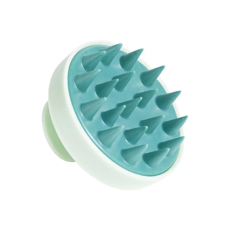 Silicone Shampoo Brush Head Scalp Massager