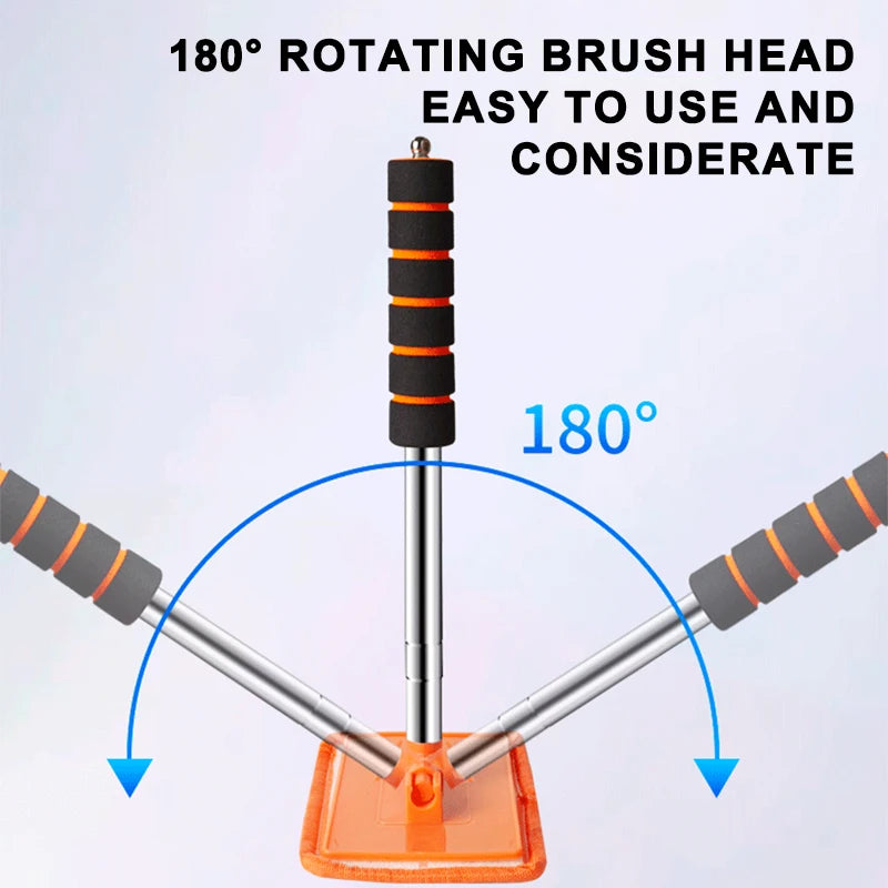 Car Front Windshield Defogging Brush Long handle