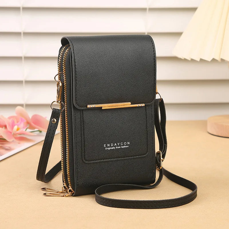 Crossbody Shoulder Bag Touch Screen & Card Holder