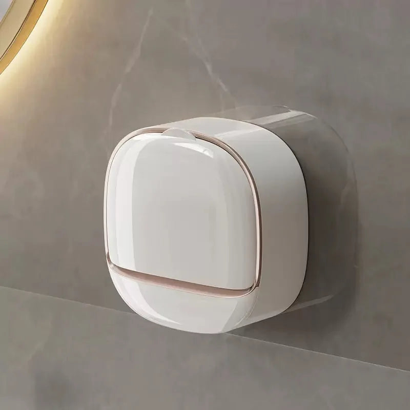 Waterproof Soap Box for Shower Or Sink Hanging Soap Holder with Drainage