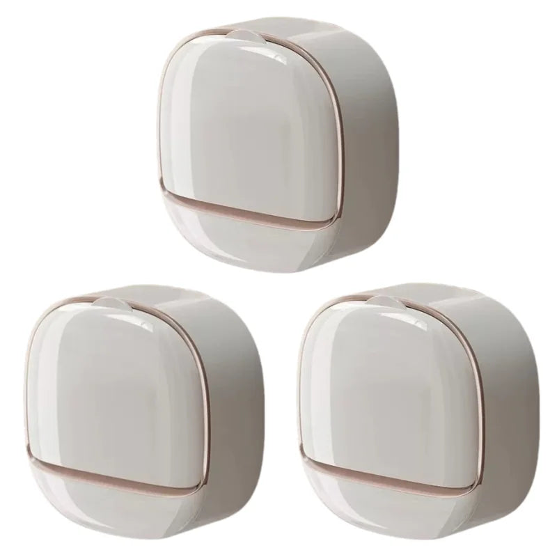 Waterproof Soap Box for Shower Or Sink Hanging Soap Holder with Drainage