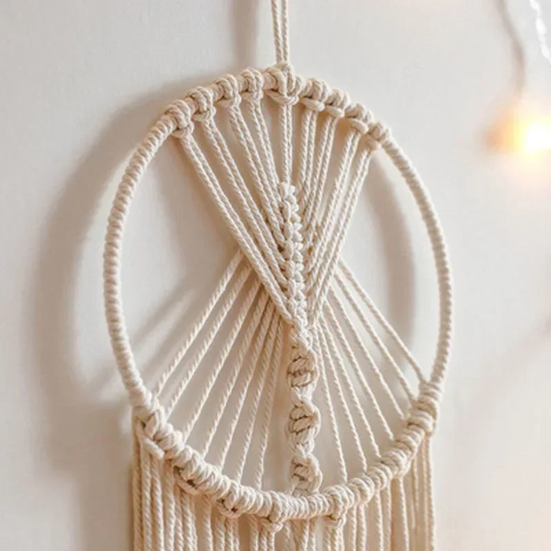 Macrame Dream Catcher, Wall Tapestry Decoration