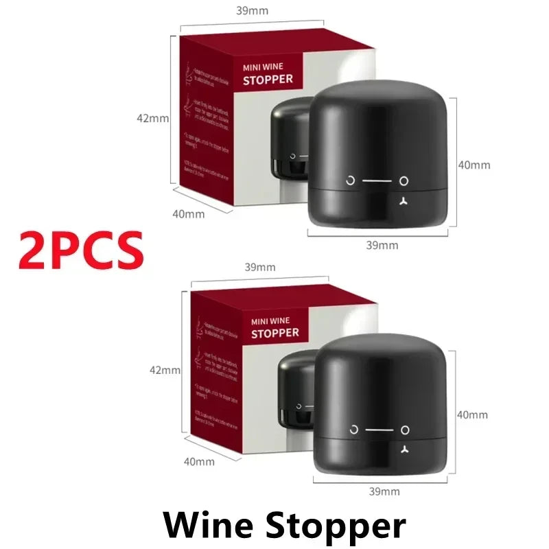 Wine Stopper & Lid 1/2 Piece Reusable Sealing Cork