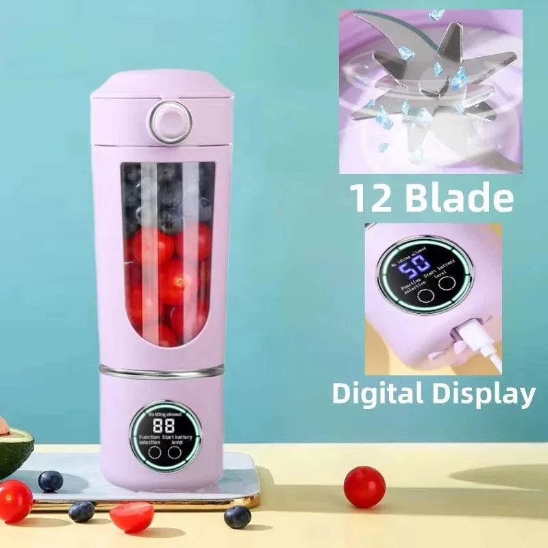 New Portable Juice Maker Blender for Shakes Smoothies 700ML