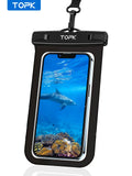 Waterproof Phone Pouch, Universal IPX8 Waterproof Phone Case with Lanyard for iPhone & Samsung Up to 7.0 inch
