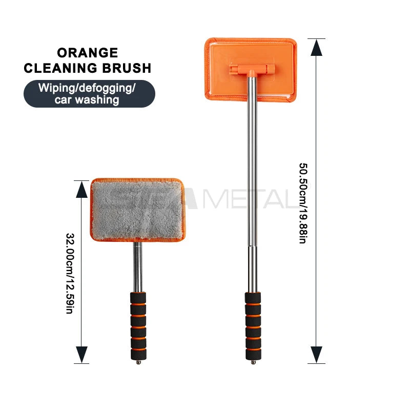 Car Front Windshield Defogging Brush Long handle